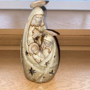 Ceramic manger scene